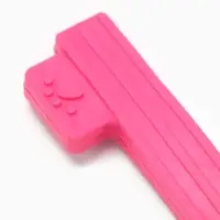 Игрушка жевательная "Ключик", TPR, 10 см, розовая