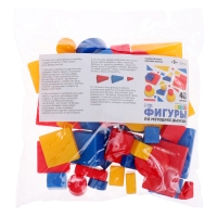 Учебно-игровое пособие &laquo;Логические блоки Дьенеша&raquo;, 48 фигур, в пакете