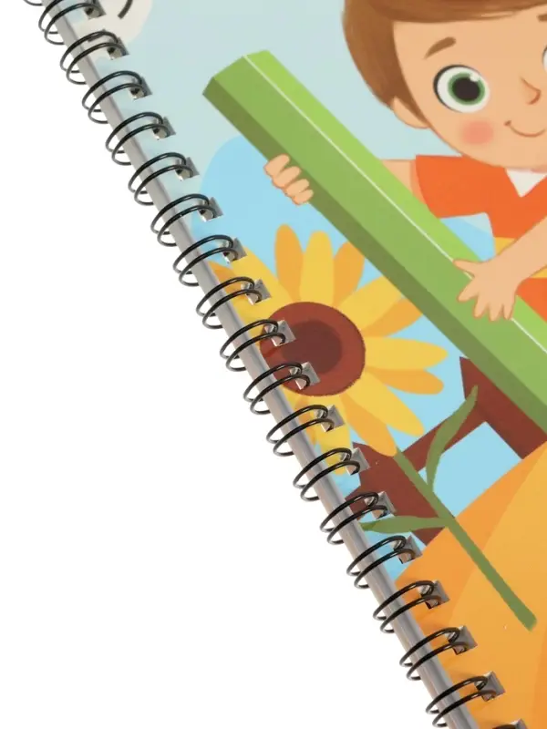 Книга с маркером "Многоразовая развивающая тетрадь для детей 2-4 года, 44 стр