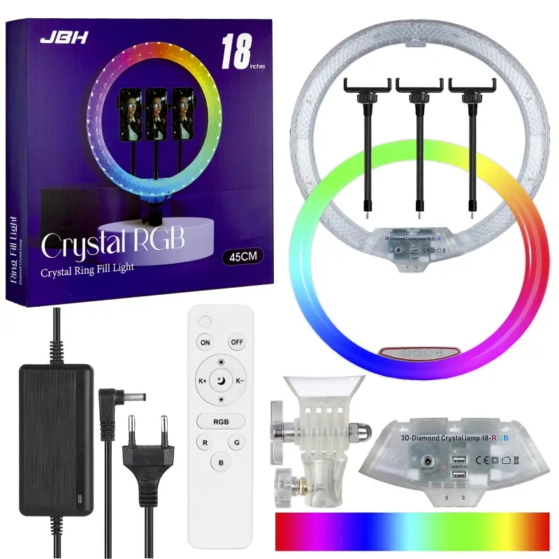 Селфи кольцо 45СМ RD-45 18" RGB JBH (10шт/кор)