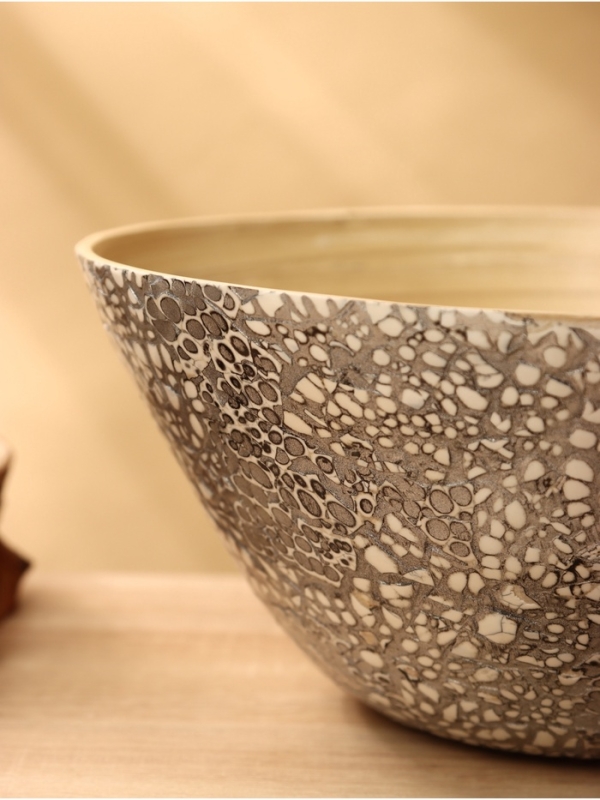 Салатник 29х29х13,5 см, бамбук