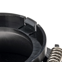 Свет-к встраив-й, ARTIN, круг 87х87х38мм монтажное отверстие 75х75мм GU5.3 Al черный 51432 9