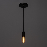 Светильник BayerLux 1929/1BK E14 40Вт черный 4х5х105 см