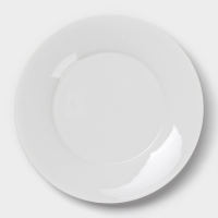 Бульонница фарфоровая Magistro &laquo;Бланш&raquo;, 2 предмета: бульонница 450 мл, блюдце d=15,7 см, цвет белый