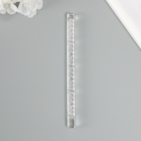 Скалка для творчества акрил "Летний узор" 16х1 см Скалка для творчества акрил "Летний узор" 16х1 см