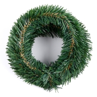 Новый год! Проволока для поделок и декора &laquo;Хвоя&raquo; длина &mdash; 5 м, диаметр &mdash; 5 см, цвет зелёный с коричневым