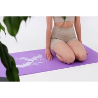 Коврик для йоги «Твоя гармония», 173 х 61 х 0,4 см. Коврик для йоги «Твоя гармония», 173 х 61 х 0,4 см.