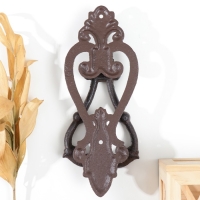 Дверной молоток чугун "Узоры" 24х4х9 см Дверной молоток чугун "Узоры" 24х4х9 см