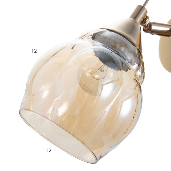 Бра "Авета" Е27 40Вт золото 21х12х18см