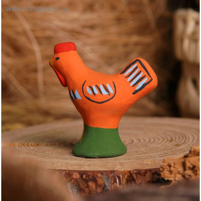 Сувенир &laquo;Курочка&raquo;, 3,5&times;4&times;7 см, каргопольская игрушка, микс