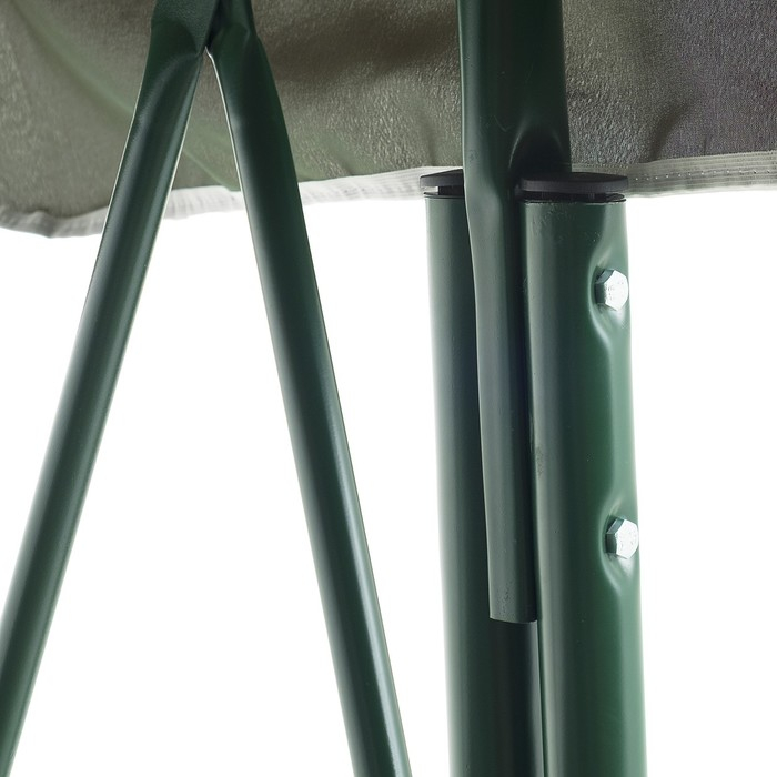 Качели садовые Качели садовые "Уют" зеленые, 170 х 150 х 110 см, максимальная нагрузка 210 кг