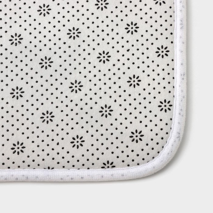 Коврик для ванной и туалета Доляна &laquo;Камень&raquo;, 40&times;60 см