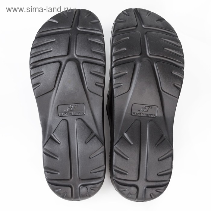 Сланцы мужские &laquo;Тайм&raquo; цвет чёрный, размер 44-45