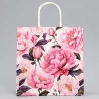 Пакет подарочный, упаковка, &laquo;Нежность в душе&raquo;, 22 х 22 х 11 см