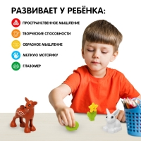 Конструктор &laquo;Оленёнок и зайка&raquo;, 5 деталей