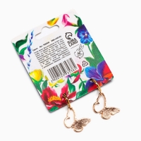 Серьги "Люби", 6 х 7 см