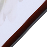 Картина "Белая орхидея" 67х107 см рамка МИКС