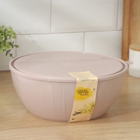 Салатник с крышкой &laquo;Fiesta&raquo;, 5 л, цвет микс