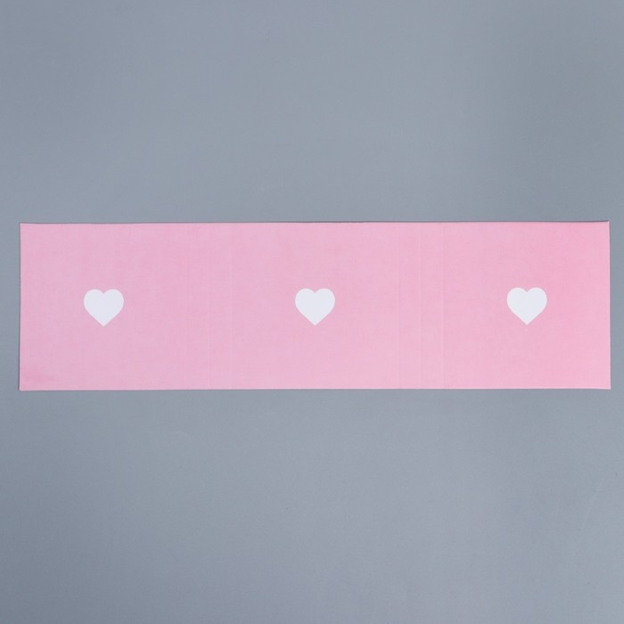 Коробка кондитерская для муссовых пирожных &laquo;Сердечки&raquo;, 27 х 8.6 х 6.5 см