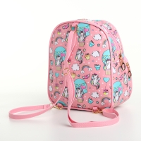 Рюкзак детский на молнии &laquo;Выбражулька&raquo;, цвет розовый