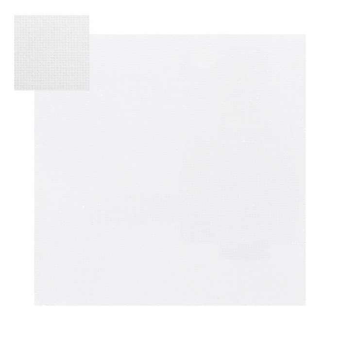 Холст на оргалите 10х10см, 4мм, хлопок 100%, акриловый грунт, мелкое зерно 210г/м2, в наборе 3 штуки