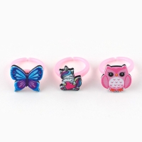 Кольцо 3 шт с тату &laquo;Милой принцессе&raquo; 8 х 12 см