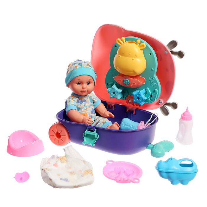 Пупс &laquo;Купание&raquo; с набором аксессуаров, МИКС
