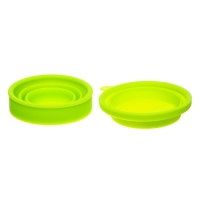 Стакан для рисования deVENTE. School, складной (силиконовый), салатовый Стакан для рисования deVENTE. School, складной (силиконовый), салатовый