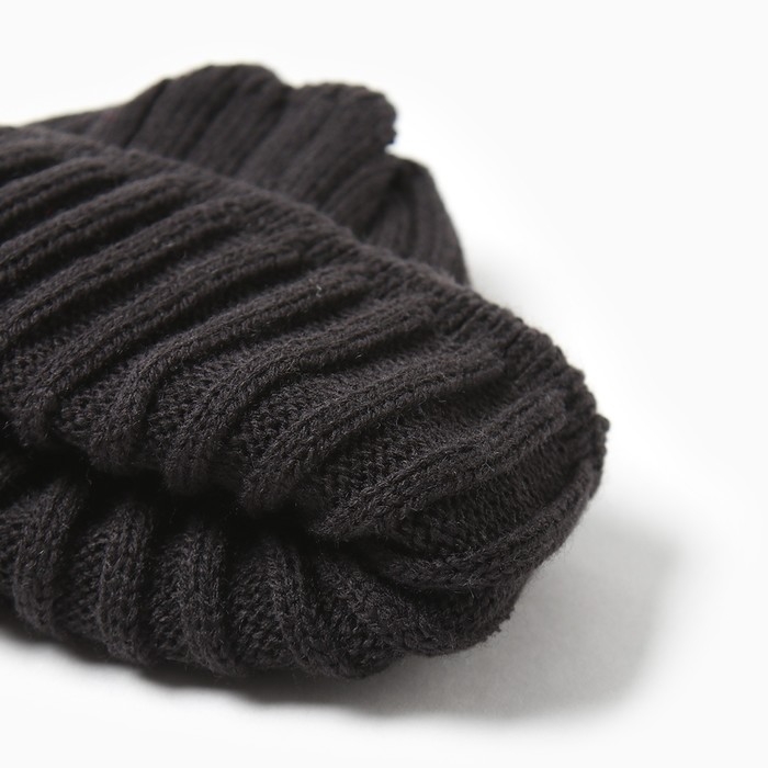 Шапка детская KAFTAN со снудом, черный р-р 48-52