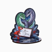 Оберег новогодний на подставке &laquo;Тепла и уюта&raquo;, 9 х 7,1 см.