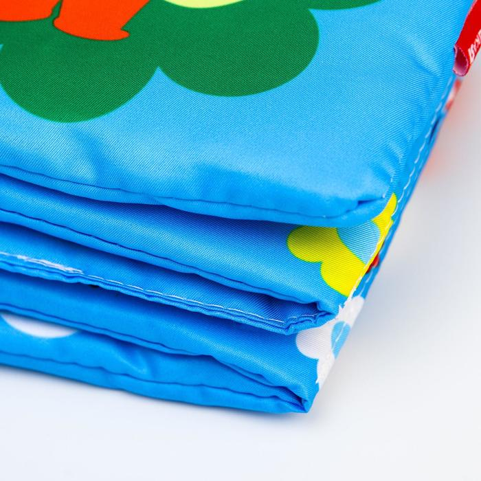 Книжка - бортик на кроватку &laquo;Лесные зверята&raquo;, 12x60 см Крошка Я