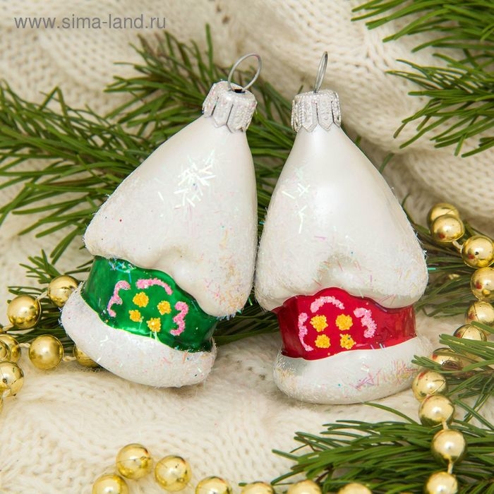 Ёлочные игрушки &laquo;Сказочный&raquo;, набор 5 шт., МИКС