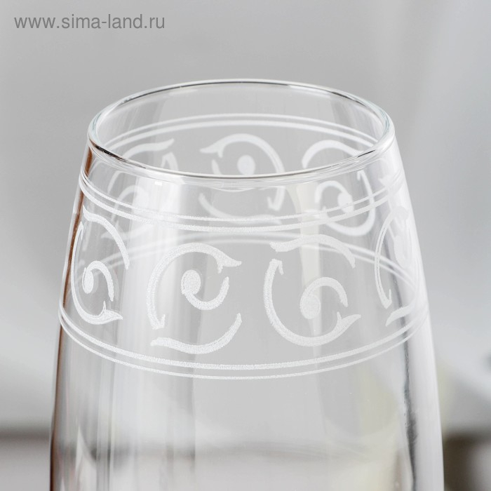 Ваза гравированная Ваза гравированная "Завиток" d-7.5см 11,5х26 см