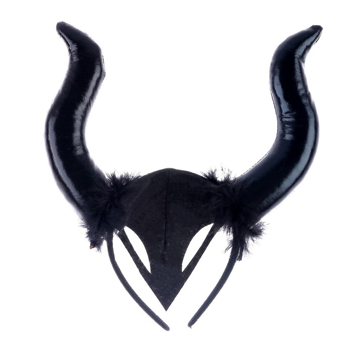 Карнавальный набор &laquo;Королева тьмы&raquo;, плащ и ободок