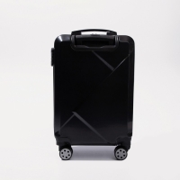 Чемодан малый 36 л (S), отдел на молнии, кодовый замок, цвет чёрный