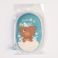 Мочалка детская махровая &laquo;Мишка&raquo;