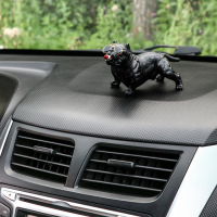 Собака на панель авто с присоской для стекла, бульдог Собака на панель авто с присоской для стекла, бульдог