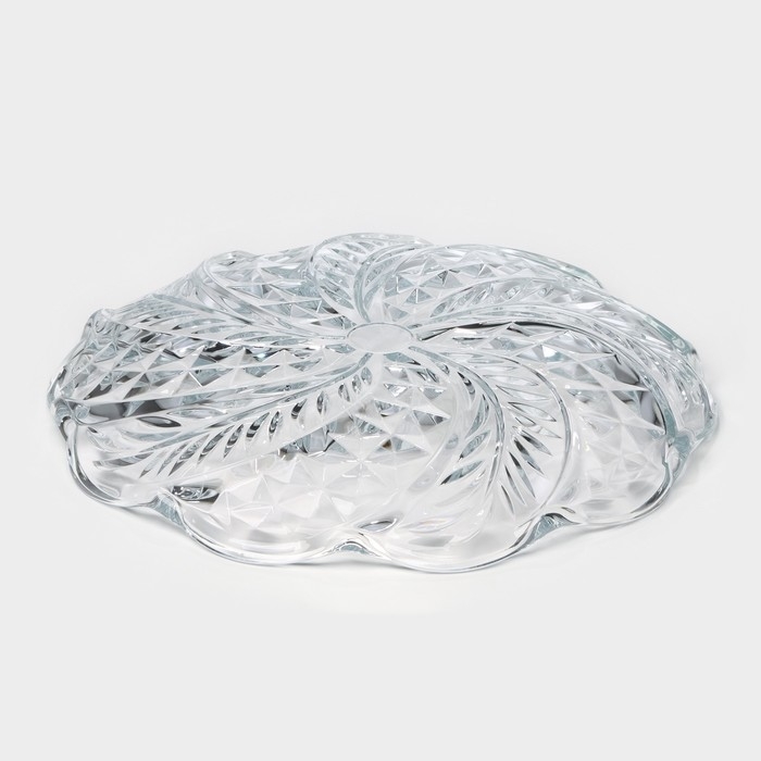 Тарелка стеклянная TOYO, d=30 см