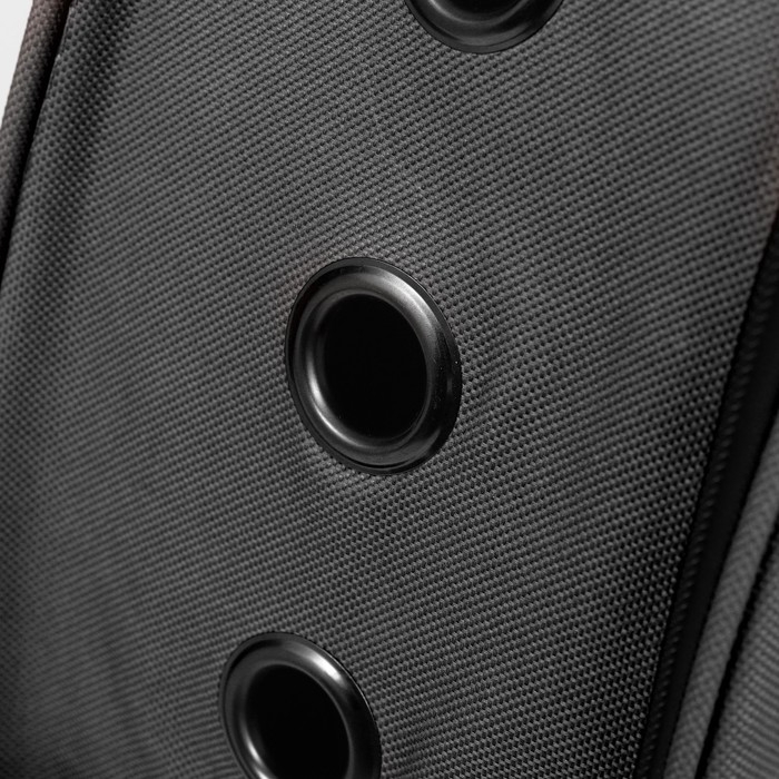 Рюкзак для переноски кошек и собак, с окном для обзора, серый Рюкзак для переноски кошек и собак, с окном для обзора, серый