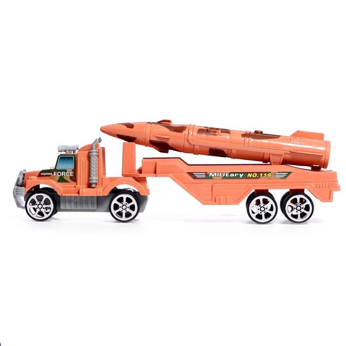 Грузовик инерционный «Ракетница», МИКС Грузовик инерционный «Ракетница», МИКС