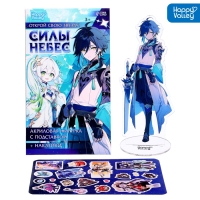 Фигурка аниме на подставке &laquo;Силы небес&raquo; с наклейками, акриловая