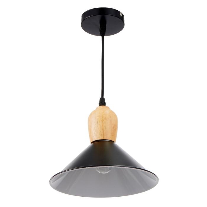 Светильник BayerLux 2034831/1 E27 40Вт черный 22х22х21 см