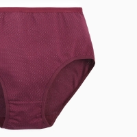 Трусы женские цвет бордовый, размер 56-58 Трусы женские цвет бордовый, размер 56-58