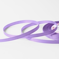 Лента репсовая, 6 мм, 23 &plusmn; 1 м, цвет сиреневый №21