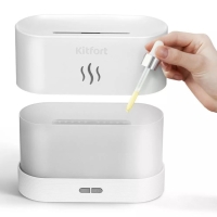 Увлажнитель воздуха Kitfort КТ-3802, ультразвуковой, 4.5 Вт, 0.18 л, ароматизация, белый Увлажнитель воздуха Kitfort КТ-3802, ультразвуковой, 4.5 Вт, 0.18 л, ароматизация, белый