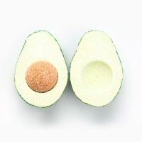 Бомбочка для ванны &laquo;Авокадо&raquo;, 130 г, аромат мяты и яблока, BEAUTY FOOD