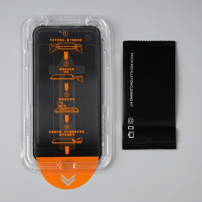 Защитное стекло для iPhone 14 Pro Max, антишпион, рамка для установки, 9H, 0.33 мм Защитное стекло для iPhone 14 Pro Max, антишпион, рамка для установки, 9H, 0.33 мм