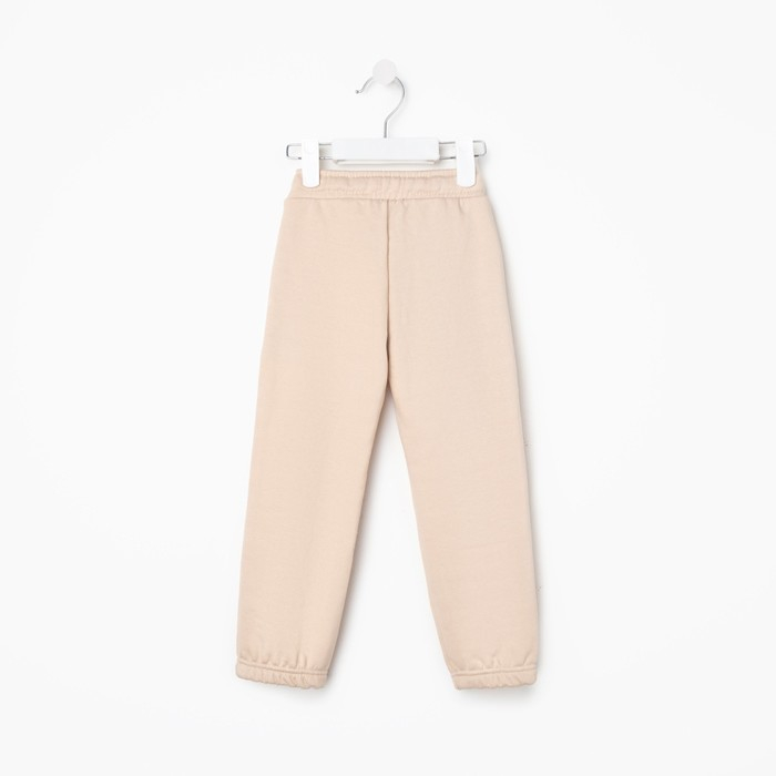 Костюм детский (худи, брюки) Casual Collection KIDS цвет бежевый, рост 128