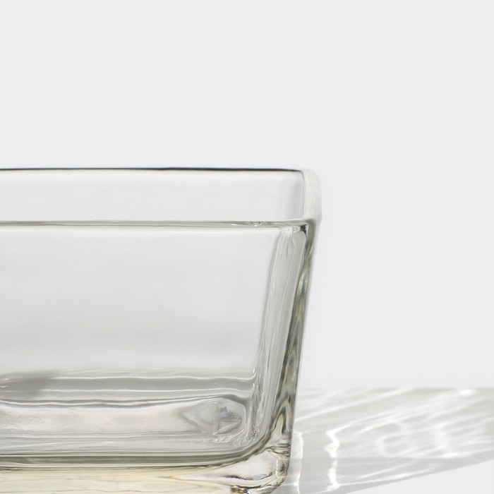 Менажница стеклянная Magistro &laquo;Званый прием&raquo;, 4 секции, 250 мл, 22,5&times;19&times;6 см