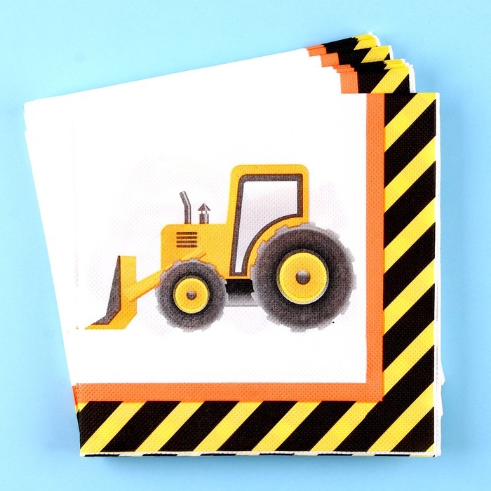 Салфетки бумажные &laquo;Спецтехника&raquo;, 33х33 см, набор 20 шт.